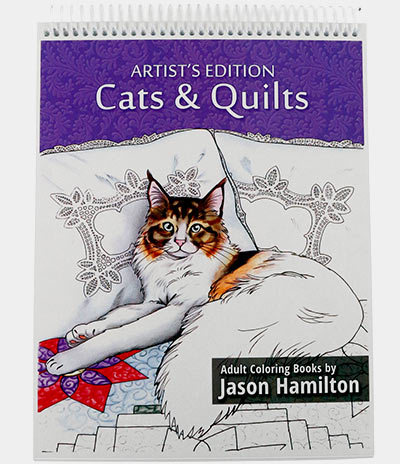 Cover of Cats & Quilts, Artist's Edition
