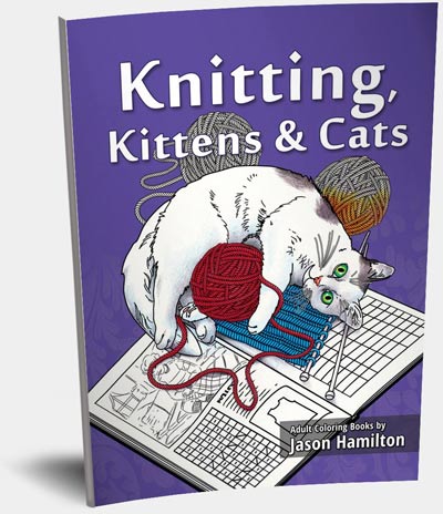 Limited Edition Knitting Kittens and Cats